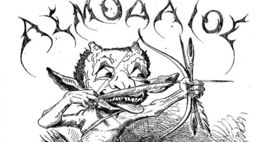 "Asmodeus" in a sketch, as presented in the Greek newspaper of the same name.